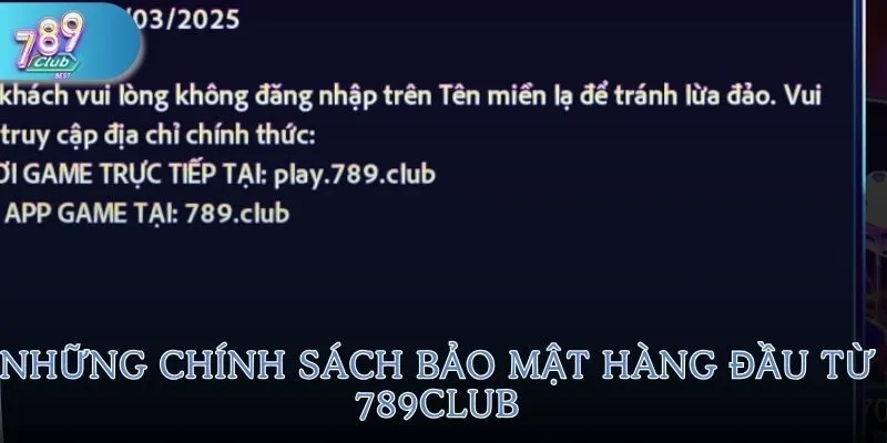 Bảo Mật 789Club 1 Bảo Mật 789Club
