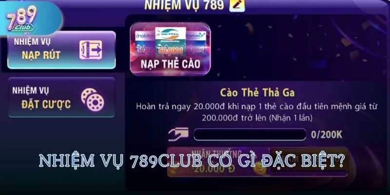 Nhiệm vụ 789Club 1 Nhiệm vụ 789Club - Cơ hội nhận thưởng cực hấp dẫn